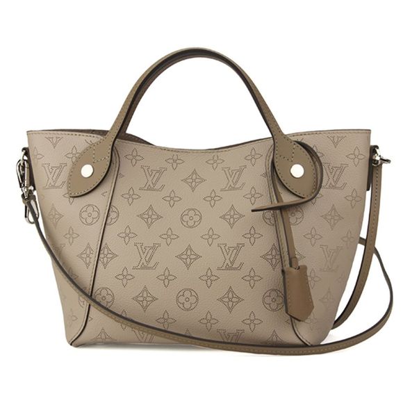 Louis Vuitton Hina PM Mahina Leather Handbag Magnolia - Picture 3 of 5